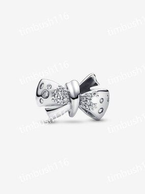 Pandora Sparkling Bow Charm